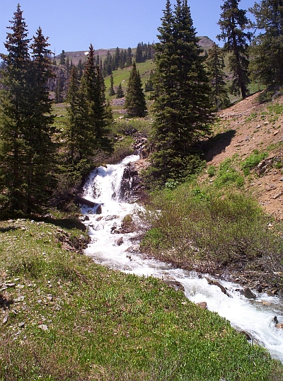 Waterfall near Redstone Pass