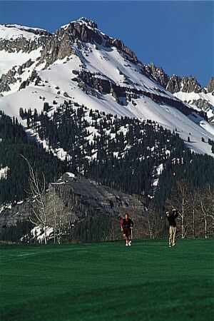 Golfing in Telluride